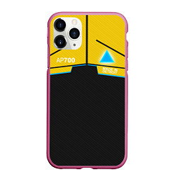 Чехол iPhone 11 Pro матовый Detroit: AP700 Yellow & Black