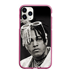 Чехол iPhone 11 Pro матовый XXXTentacion, цвет: 3D-малиновый