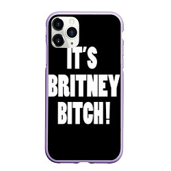 Чехол iPhone 11 Pro матовый It's Britney Bitch, цвет: 3D-светло-сиреневый