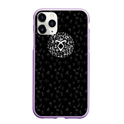 Чехол iPhone 11 Pro матовый Dark Runes