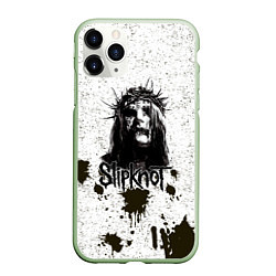 Чехол iPhone 11 Pro матовый Slipknot Demon, цвет: 3D-салатовый