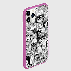 Чехол iPhone 11 Pro матовый AHEGAO, цвет: 3D-фиолетовый — фото 2