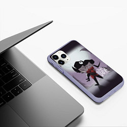 Чехол iPhone 11 Pro матовый Don't Starve: Love, цвет: 3D-светло-сиреневый — фото 2