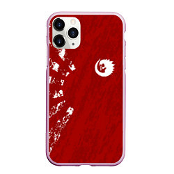 Чехол iPhone 11 Pro матовый Godzilla: Red Japan