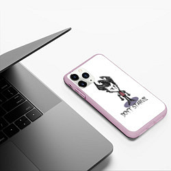 Чехол iPhone 11 Pro матовый Don't Starve, цвет: 3D-розовый — фото 2