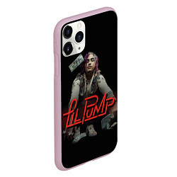 Чехол iPhone 11 Pro матовый Lil Pump, цвет: 3D-розовый — фото 2