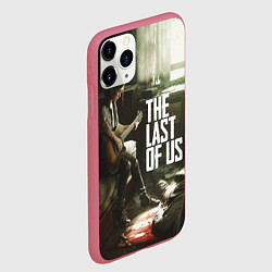 Чехол iPhone 11 Pro матовый The Last of Us: Guitar Music, цвет: 3D-малиновый — фото 2