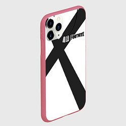 Чехол iPhone 11 Pro матовый Fortnite: Гренадёр, цвет: 3D-малиновый — фото 2