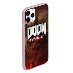 Чехол iPhone 11 Pro матовый DOOM: Eternal, цвет: 3D-розовый — фото 2