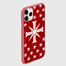 Чехол iPhone 11 Pro матовый Far Cry 5: Red Cult, цвет: 3D-малиновый — фото 2