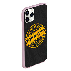 Чехол iPhone 11 Pro матовый Senpai - Top Rated, цвет: 3D-розовый — фото 2