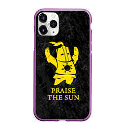 Чехол iPhone 11 Pro матовый Praise The Sun, цвет: 3D-фиолетовый