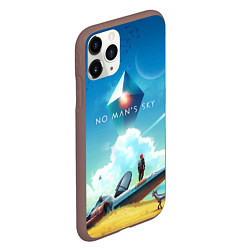 Чехол iPhone 11 Pro матовый No Man’s Sky: Atlas Rises, цвет: 3D-коричневый — фото 2