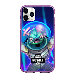 Чехол iPhone 11 Pro матовый Fortnite Murloc