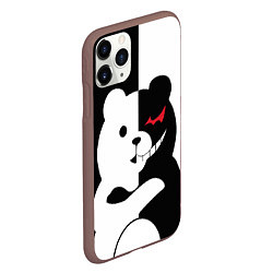 Чехол iPhone 11 Pro матовый Monokuma Drae, цвет: 3D-коричневый — фото 2