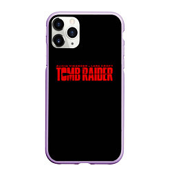 Чехол iPhone 11 Pro матовый Tomb Raider