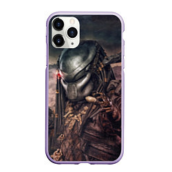 Чехол iPhone 11 Pro матовый Merciless Predator