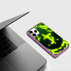 Чехол iPhone 11 Pro матовый DOOM Covered, цвет: 3D-фиолетовый — фото 2