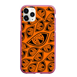 Чехол iPhone 11 Pro матовый R6S: Orange Pulse Eyes