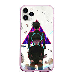 Чехол iPhone 11 Pro матовый Mob Psycho 100