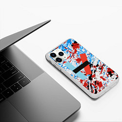 Чехол iPhone 11 Pro матовый 21 Pilots: Colored, цвет: 3D-белый — фото 2