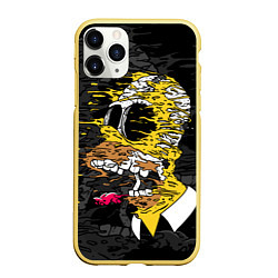 Чехол iPhone 11 Pro матовый Liquid Homer