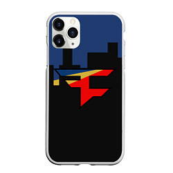Чехол iPhone 11 Pro матовый FaZe Clan: Night City