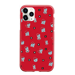 Чехол iPhone 11 Pro матовый IKON Bears