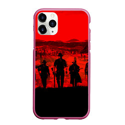 Чехол iPhone 11 Pro матовый RDR 2: Sunset