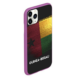 Чехол iPhone 11 Pro матовый Guinea-Bissau Style, цвет: 3D-фиолетовый — фото 2