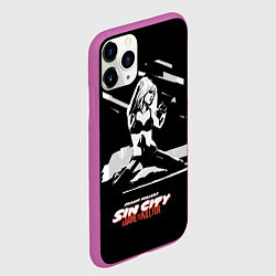 Чехол iPhone 11 Pro матовый Sin City: Nancy, цвет: 3D-фиолетовый — фото 2