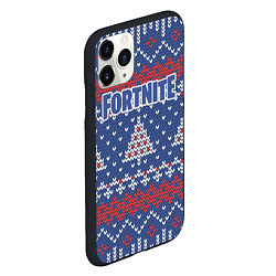 Чехол iPhone 11 Pro матовый Fortnite: New Year, цвет: 3D-черный — фото 2