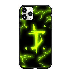 Чехол iPhone 11 Pro матовый DOOM Lightning