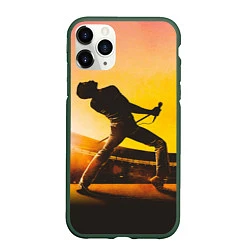 Чехол iPhone 11 Pro матовый Bohemian Rhapsody, цвет: 3D-темно-зеленый
