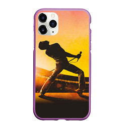 Чехол iPhone 11 Pro матовый Bohemian Rhapsody, цвет: 3D-фиолетовый