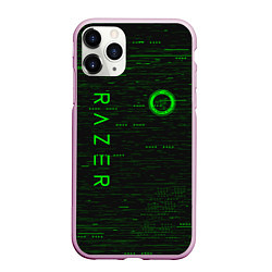 Чехол iPhone 11 Pro матовый RAZER, цвет: 3D-розовый