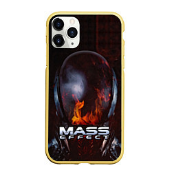 Чехол iPhone 11 Pro матовый Mass Effect