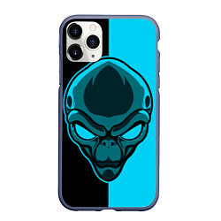 Чехол iPhone 11 Pro матовый Space Alien