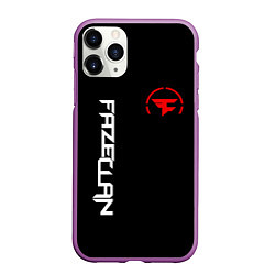 Чехол iPhone 11 Pro матовый FaZe Clan: E-Sports, цвет: 3D-фиолетовый