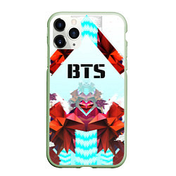 Чехол iPhone 11 Pro матовый BTS Love