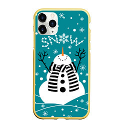 Чехол iPhone 11 Pro матовый Let's it Snow
