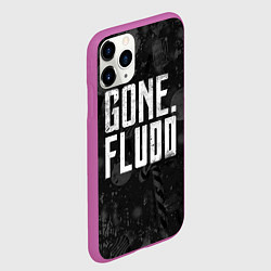 Чехол iPhone 11 Pro матовый GONE Fludd Dark, цвет: 3D-фиолетовый — фото 2