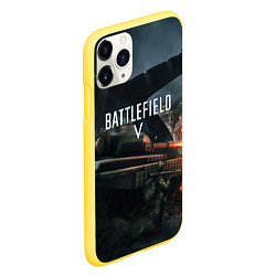 Чехол iPhone 11 Pro матовый Battlefield V, цвет: 3D-желтый — фото 2