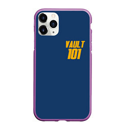 Чехол iPhone 11 Pro матовый VAULT 101, цвет: 3D-фиолетовый