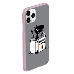 Чехол iPhone 11 Pro матовый Luci How to burn humans, цвет: 3D-розовый — фото 2