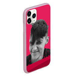 Чехол iPhone 11 Pro матовый Тима Белорусских, цвет: 3D-розовый — фото 2