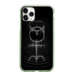 Чехол iPhone 11 Pro матовый Ghostemane, цвет: 3D-салатовый