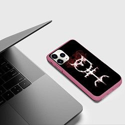 Чехол iPhone 11 Pro матовый Ghostemane sign, цвет: 3D-малиновый — фото 2
