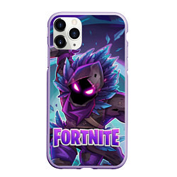 Чехол iPhone 11 Pro матовый Fortnite, цвет: 3D-светло-сиреневый