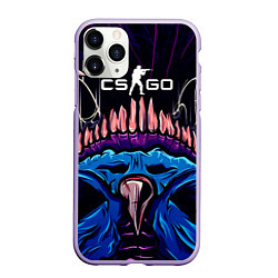 Чехол iPhone 11 Pro матовый CS:GO Hyper Beast Skin